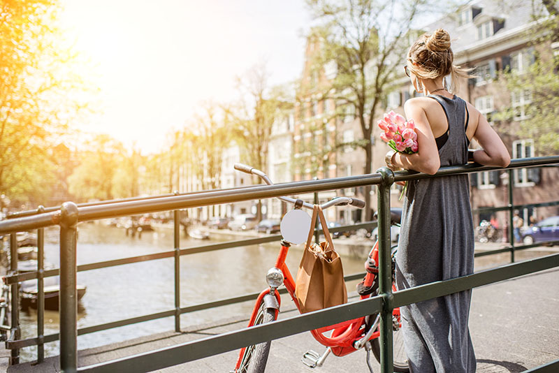 amsterdam en vélo