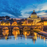 Rome en soirée
