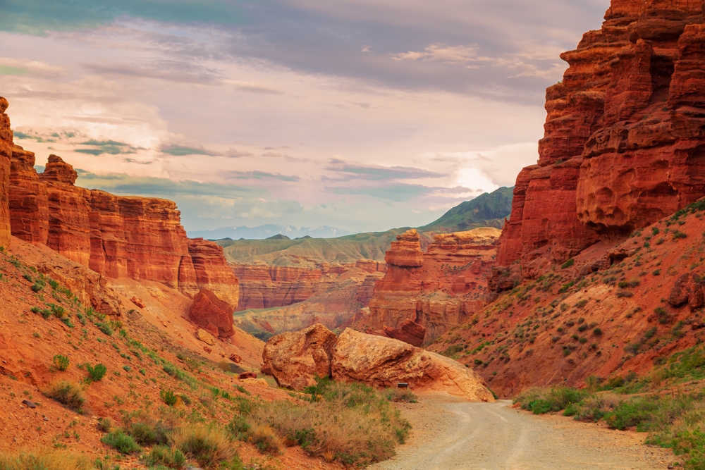 Kazakhstan la canyon Charyn